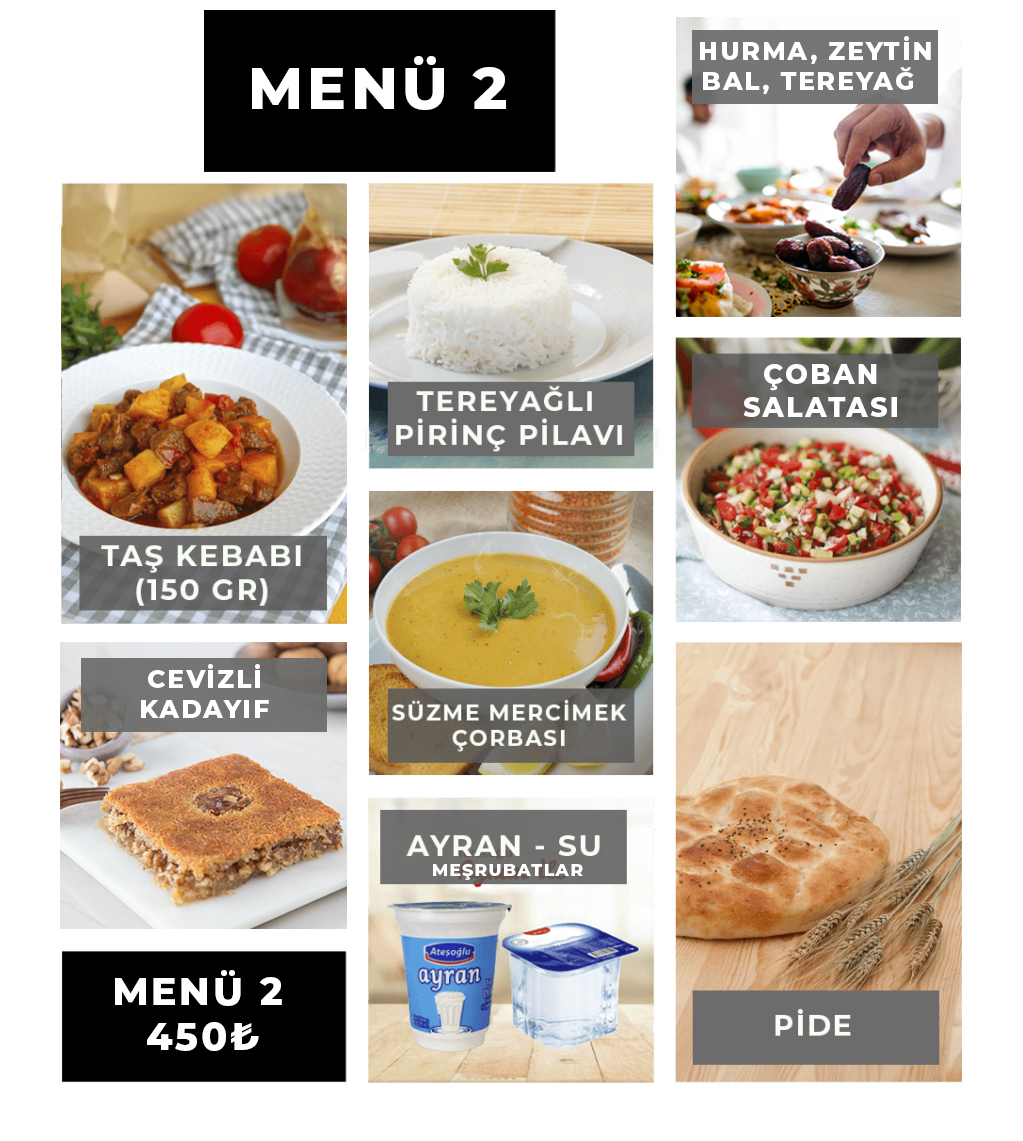 Menü 2