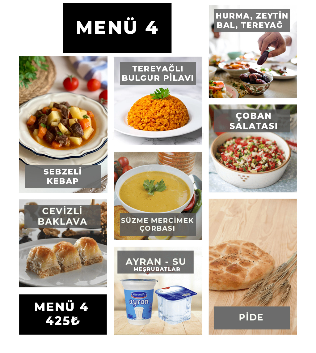 Menü 4