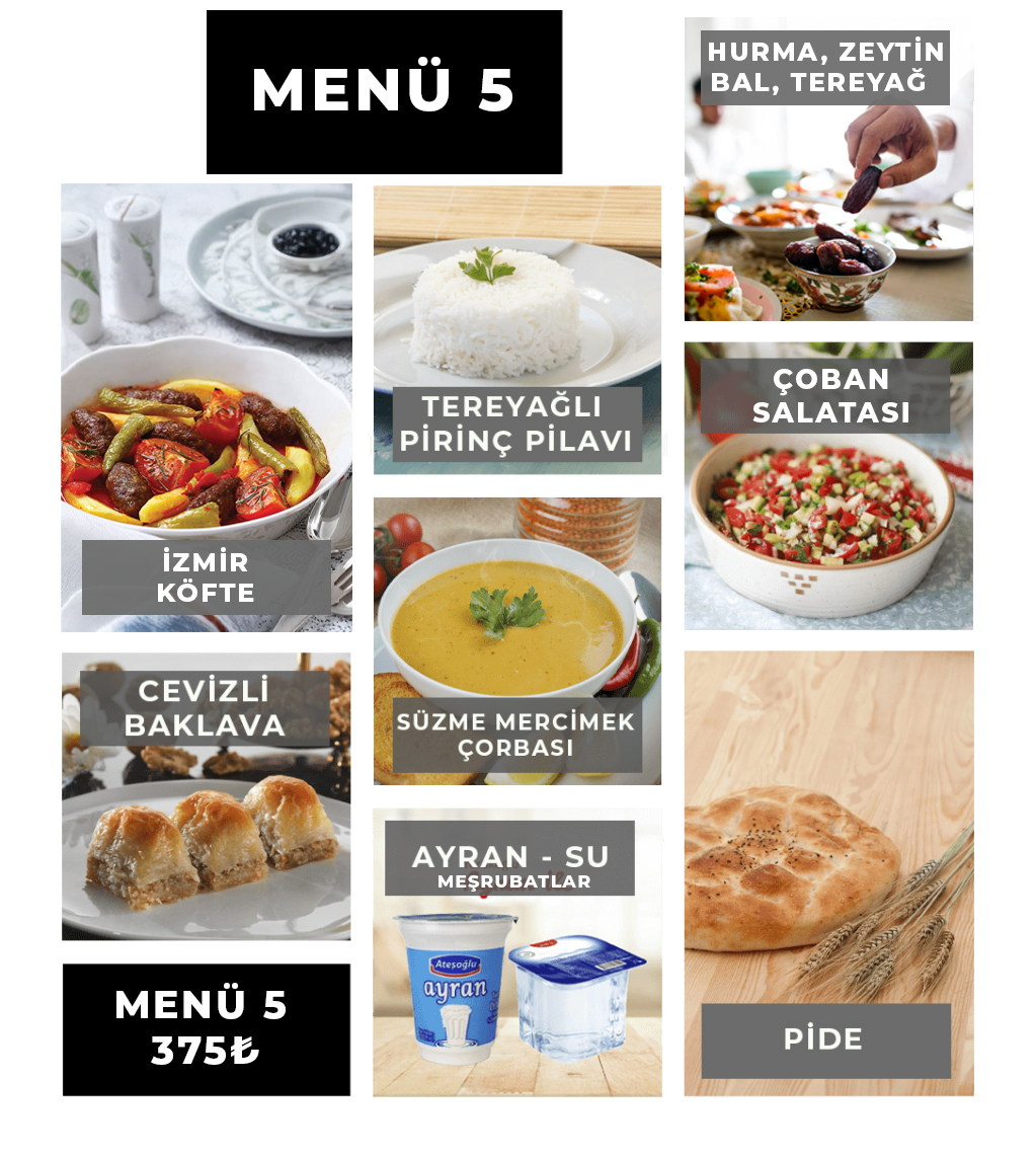 Menü 5