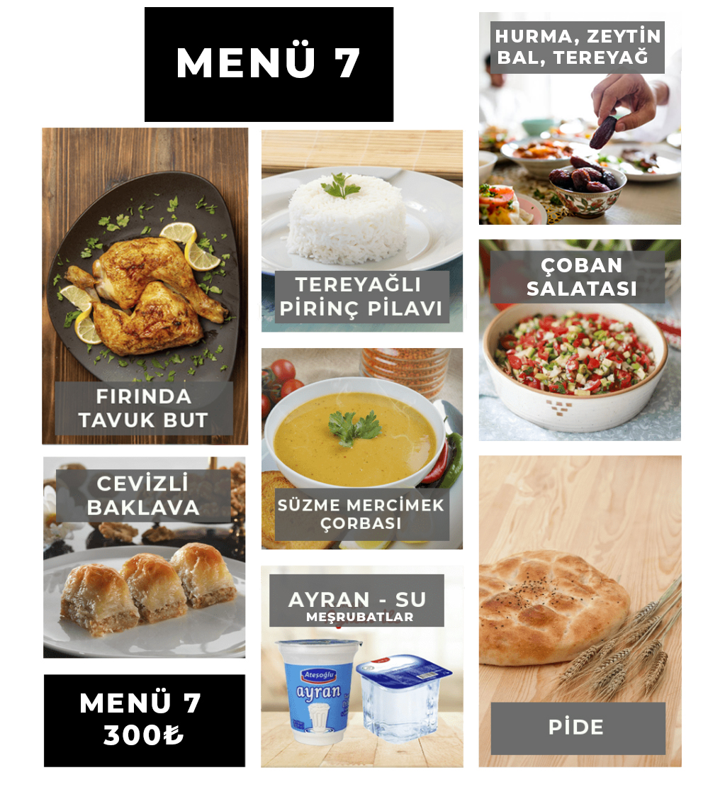 Menü 7
